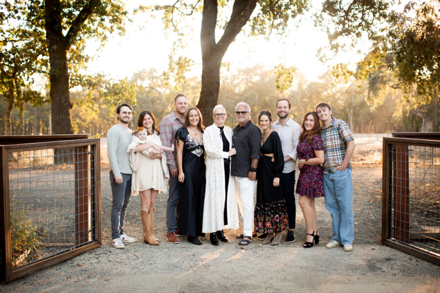 Family Visiting Sonoma for a Reunion gets a Photo Shoot