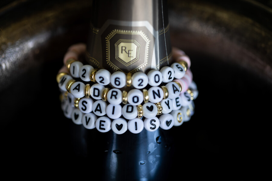 taylor swift themed bottle of champagne after getting engaged